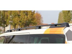 Рейлинги продольные VW T5 2003-н.в. черные (короткая база) "APS"