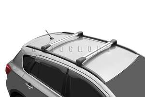 Багажные поперечины BRIDGE для HYUNDAI Santa Fe (2017-н.в.)105/110см серебристые