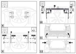 Фаркоп «Berg» для Lada Xray 2015-н.в., шар A, 1100/75 кг