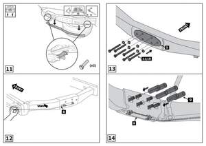 Фаркоп «Berg» под квадрат для Toyota Land Cruiser 200 (кроме Executive и TRD) 2007-2021, шар E, 2500/120 кг Фаркоп «Berg» под квадрат для Toyota Land Cruiser 200 (кроме Executive и TRD) 2007-2021, шар E, 2500/120 кг