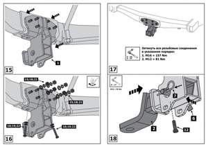Фаркоп «Berg» под квадрат для Toyota Land Cruiser 200 (кроме Executive и TRD) 2007-2021, шар E, 2500/120 кг Фаркоп «Berg» под квадрат для Toyota Land Cruiser 200 (кроме Executive и TRD) 2007-2021, шар E, 2500/120 кг