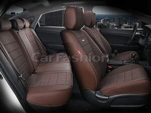 Комплект каркасных чехлов 5D «MAYER PLUS» кофе/кофе/кофе (22557) 27006