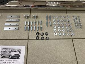 Пороги трубы с накладками d70 мм для FORD RANGER II 2008-н.в.