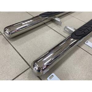 Пороги трубы с накладками d70 мм для SUZUKI GRAND VITARA 2006-2016