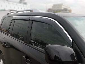 Дефлекторы окон накл. NISSAN X-TRAIL III (2014-) «ALVI-STYLE» нерж.молдинг (темно-дымчатые) Дефлекторы окон накл. NISSAN X-TRAIL III (2014-) «ALVI-STYLE» нерж.молдинг (темно-дымчатые)