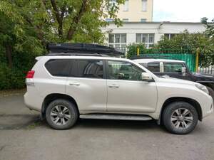 Бокс LUX MAJOR черный глянцевый 460L с двустор. откр. (2170х860х320) арт. 794249