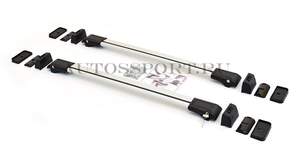 Багажник Wingcarrier V3 на штатные места для Citroen Spacetourer/Jumpy (2017-н.в.) черные