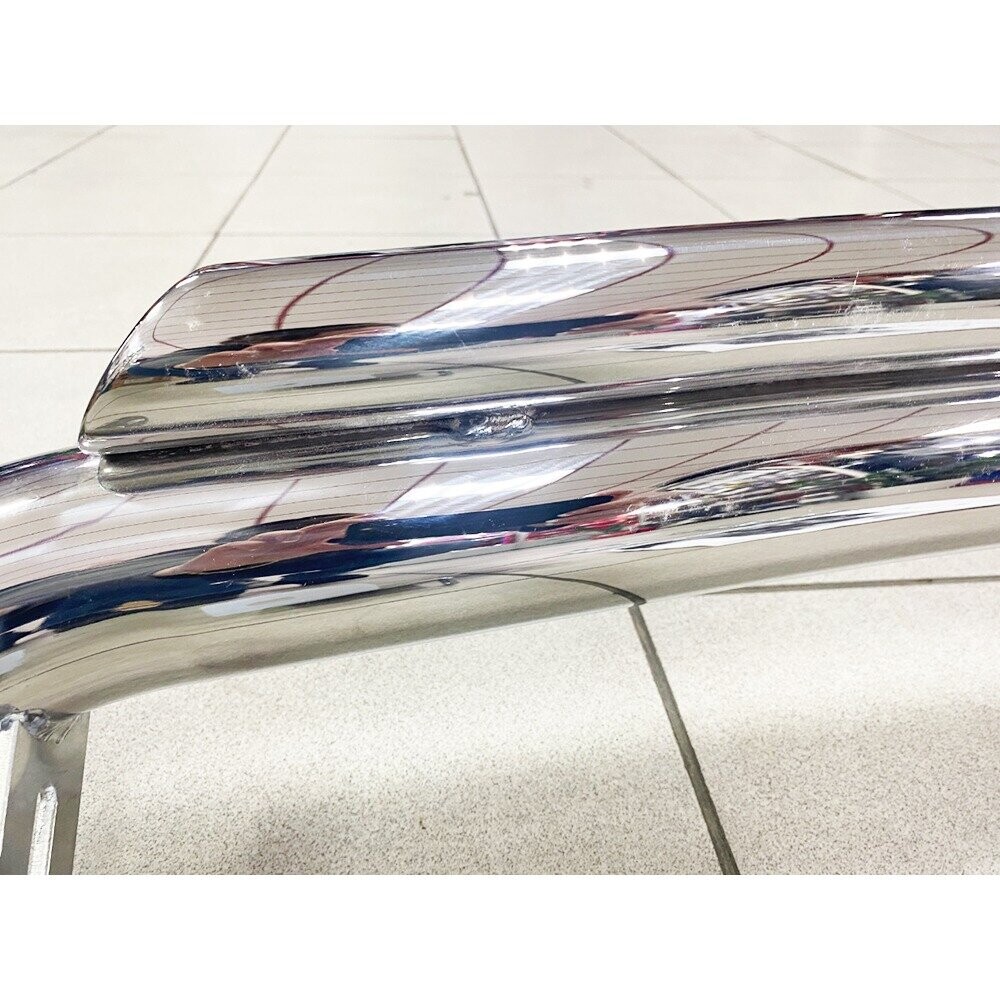 Защита переднего бампера TOYOTA LAND CRUISER 100 (1998-2007) двойная d70/42 Защита переднего бампера TOYOTA LAND CRUISER 100 (1998-2007) двойная d70/42