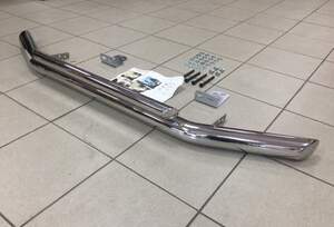 Защита переднего бампера TOYOTA LAND CRUISER 120 (2002-2009) двойная d70/42 Защита переднего бампера TOYOTA LAND CRUISER 120 (2002-2009) двойная d70/42
