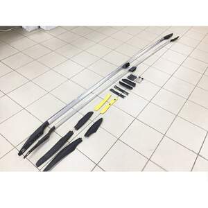 Рейлинги «ELIT»продольные MERCEDES VITO/VIANO LONG(МЕТАЛЛ КОНЦ.) (2003-2014/2014-н.в.) black (черные)