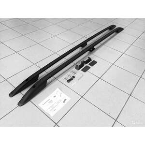 Рейлинги «SKYPORT» продольные для VW T4 1990-2003 короткая база, черные от Erkul Рейлинги «SKYPORT» продольные для VW T4 1990-2003 короткая база, черные от Erkul