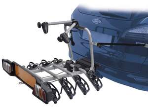 Крепление велосипеда на фаркоп PERUZZO PARMA  для 4-х велосипедов, сталь/цвет серый