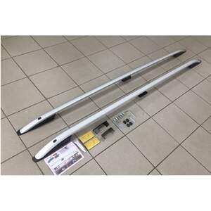 Рейлинги «SKYPORT» продольные FORD TRANSIT/TOURNEO CUSTOM 2012-н.в. кор. база серебристые