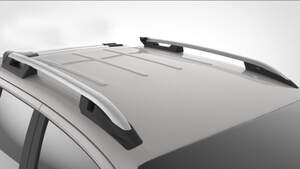 Рейлинги продольные TOYOTA HILU XVIII (2015-н.в.) (без поперечин) FALCON silver