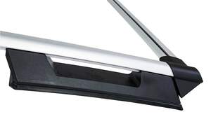 Рейлинги продольные TOYOTA HILU XVIII (2015-н.в.) большие (с поперечиной) FALCON silver