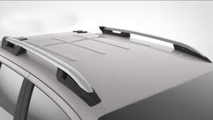 Рейлинги продольные MITSUBISHI L200 IV (2006-2015) (без поперечины) FALCON silver