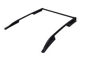 Рейлинги продольные Nissan NAVARA D23 (2014-н.в.) (с поперечиной) FALCON black