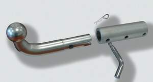 Фаркоп «Лидер-плюс» для VOLKSWAGEN TERAMONT 2017 - н.в. (С БЫСТРОСЪЕМНЫМ ШАРОМ)