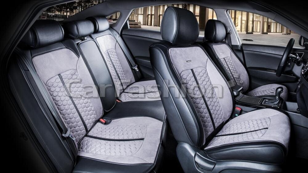 Комплект Накидок «STALKER PLUS» серый/черный/серый 22429 Комплект Накидок «STALKER PLUS» серый/черный/серый 22429