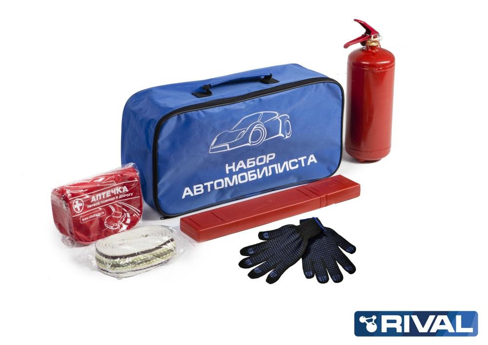 Набор автомобилиста "Базовый" (трос 3,5т без крюков; без жилета) Набор автомобилиста "Базовый" (трос 3,5т без крюков; без жилета)