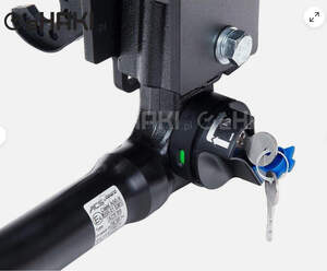 Фаркоп BMW X5 G05 2018-, BMW X7 G07 2019-, BMW X6 G06 2019- вертикальное быстросъемное крепление шара на ключе