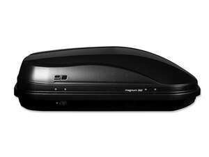 Бокс MAGNUM 350  черный глянец  с двустор. откр. (140 х 90 х 42 см)