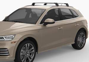 Багажные Багажные поперечины TURTLE AIR 2 на интегриров.рейлинги MAZDA CX5 II (2018-н.в.) серебристые