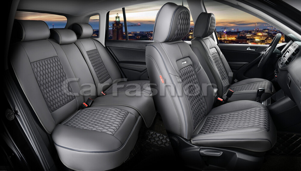 Комплект каркасных чехлов 5D «TITAN PLUS» серый/серый/серый/серый 27242 Комплект каркасных чехлов 5D «TITAN PLUS» серый/серый/серый/серый 27242