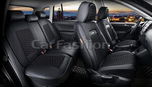 Комплект каркасных чехлов 5D «TITAN PLUS» черный/черный/серый/серый 27238 Комплект каркасных чехлов 5D «TITAN PLUS» черный/черный/серый/серый 27238