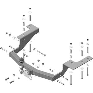Фаркоп «Motodor» Haval H5 2020-, Great Wall Hover H3 New 2014-2016, Great Wall Hover H3 2010-2016, Great Wall Hover H5 2011-2016 фланцевое крепление шара Фаркоп «Motodor» Haval H5 2020-, Great Wall Hover H3 New 2014-2016, Great Wall Hover H3 2010-2016, Great Wall Hover H5 2011-2016 фланцевое крепление шара