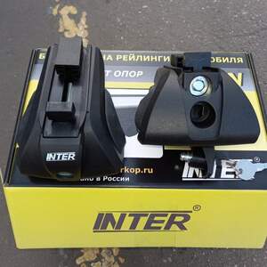 Багажные поперечины TITAN с замком для SKODA Karoq (2019-н.в.) на рейлинги аэро алюм.поперечины от Inter Багажные поперечины TITAN с замком для SKODA Karoq (2019-н.в.) на рейлинги аэро алюм.поперечины от Inter