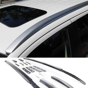 Рейлинги продольные интегрированные MITSUBISHI Outlander III (2012-н.в.) серебристые