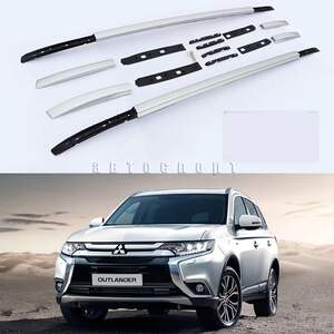 Рейлинги продольные интегрированные MITSUBISHI Outlander III (2012-н.в.) черные