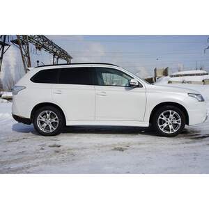 Рейлинги продольные интегрированные MITSUBISHI Outlander III (2012-н.в.) черные