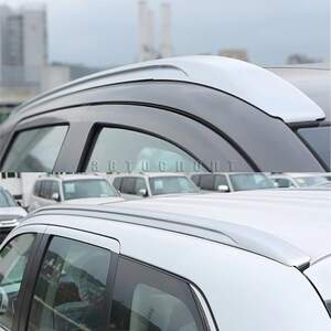 Рейлинги продольные интегрированные MITSUBISHI Outlander III (2012-н.в.) черные