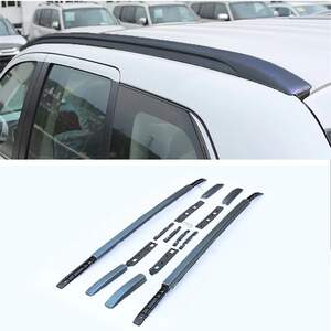 Рейлинги продольные интегрированные TOYOTA RAV4 V (2019-н.в.) черные Рейлинги продольные интегрированные TOYOTA RAV4 V (2019-н.в.) черные