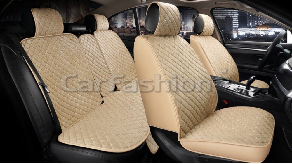 Комплект Накидок «DERBY» бежевый/бежевый/бежевый 22654 Комплект Накидок «DERBY» бежевый/бежевый/бежевый 22654