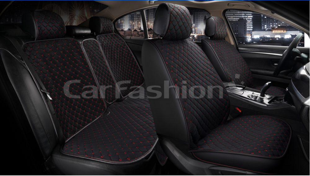 Комплект Накидок «DERBY» черный/черный/красный 22659 Комплект Накидок «DERBY» черный/черный/красный 22659