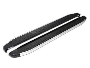 Пороги-подножки DOLUNAY SHINY (полированный кант) для HYUNDAI Creta II (2021-н.в.)ERKUL и крепеж Rival Пороги-подножки DOLUNAY SHINY (полированный кант) для HYUNDAI Creta II (2021-н.в.)ERKUL и крепеж Rival