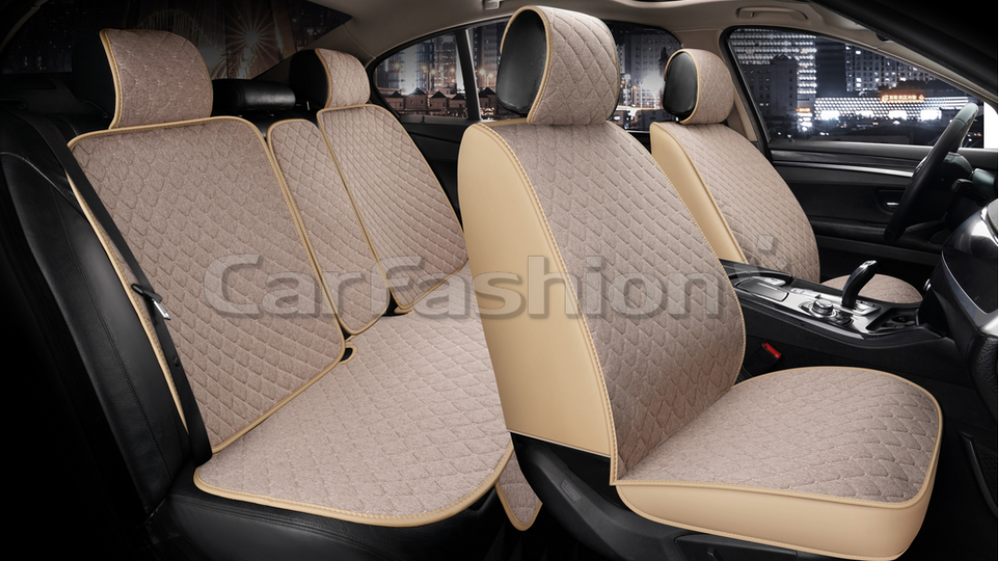 Комплект Накидок «WINNER» бежевый/бежевый/бежевый 22644 Комплект Накидок «WINNER» бежевый/бежевый/бежевый 22644