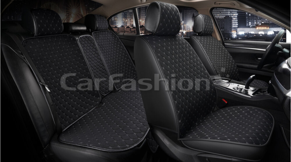 Комплект Накидок «WINNER» черный/черный/серый 22649 Комплект Накидок «WINNER» черный/черный/серый 22649