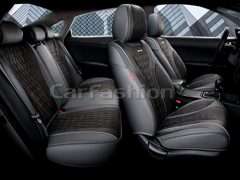 Комплект каркасных чехлов 5D «SYMBOL PLUS» т.серый/т.серый/т.серый 27257 Комплект каркасных чехлов 5D «SYMBOL PLUS» т.серый/т.серый/т.серый 27257