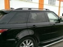 Рейлинги продольные RANGE ROVER VOGUE (2002-2012) черные «Skyport» от ERKUL
