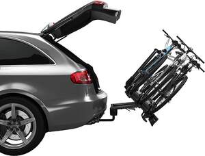 Велоплатформа Velo Compact 927 для перевозки 3-х (4-х при покупке адаптера) велосипедов с функцией наклона Thule 7 pin