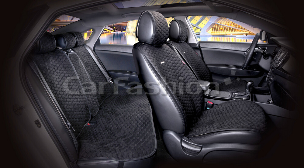 Комплект Накидок «CAPRI PRO PLUS» черный/черный/черный 22014 Комплект Накидок «CAPRI PRO PLUS» черный/черный/черный 22014