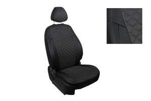 Комплект чехлов из алькантары на SKODA OCTAVIA A7 2017-19 с/под