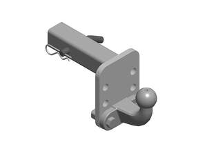 Узел сцепной в сборе US-2" (50х50) с шаром F