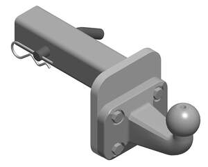 Узел сцепной в сборе US-2" (50х50) с шаром G