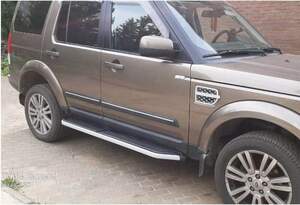 Пороги для Land Rover Discovery 3, 4 2004-н.в. оригинальный дизайн
