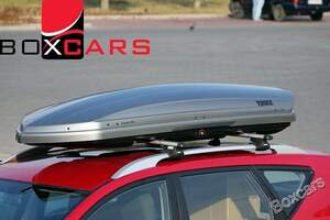 Бокс Thule Dynamic L (900), 235х94х35 см, титановый глянцевый, 430 л